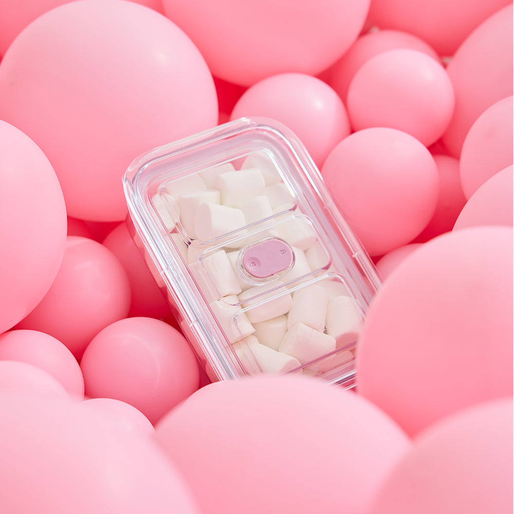 Latchlok Click 系列 Tritan 保鮮盒/莓果粉