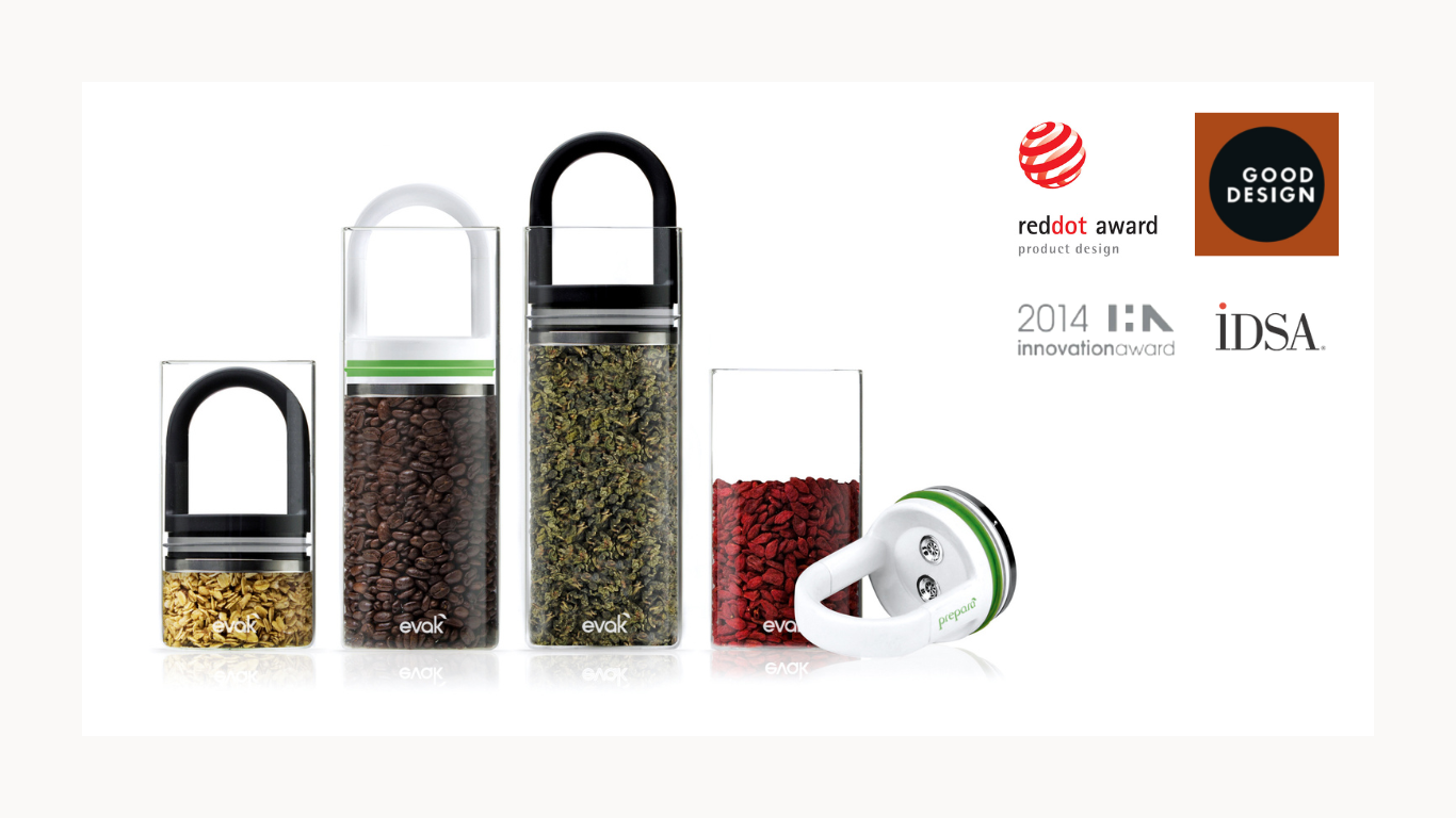 EVAK 密封罐 榮獲 2014 年紅點產品設計大獎