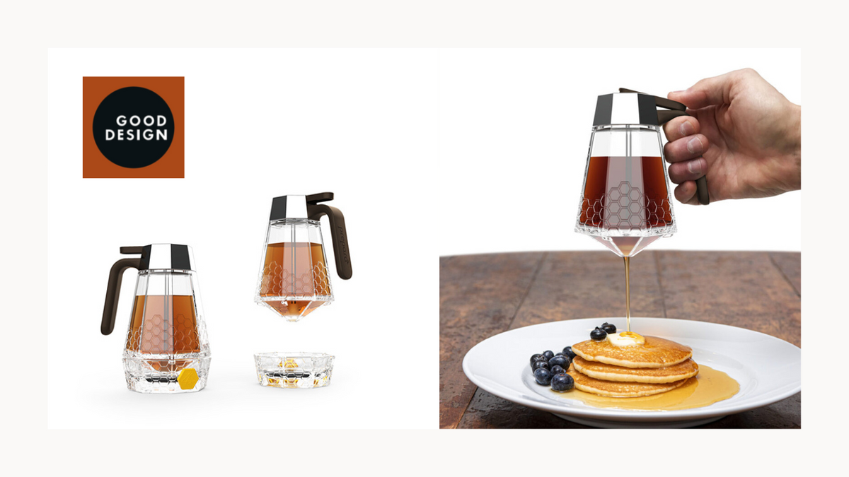 Honey Pourer 蜂蜜壺 榮獲 2021 GOOD DESIGN AWARD 大獎