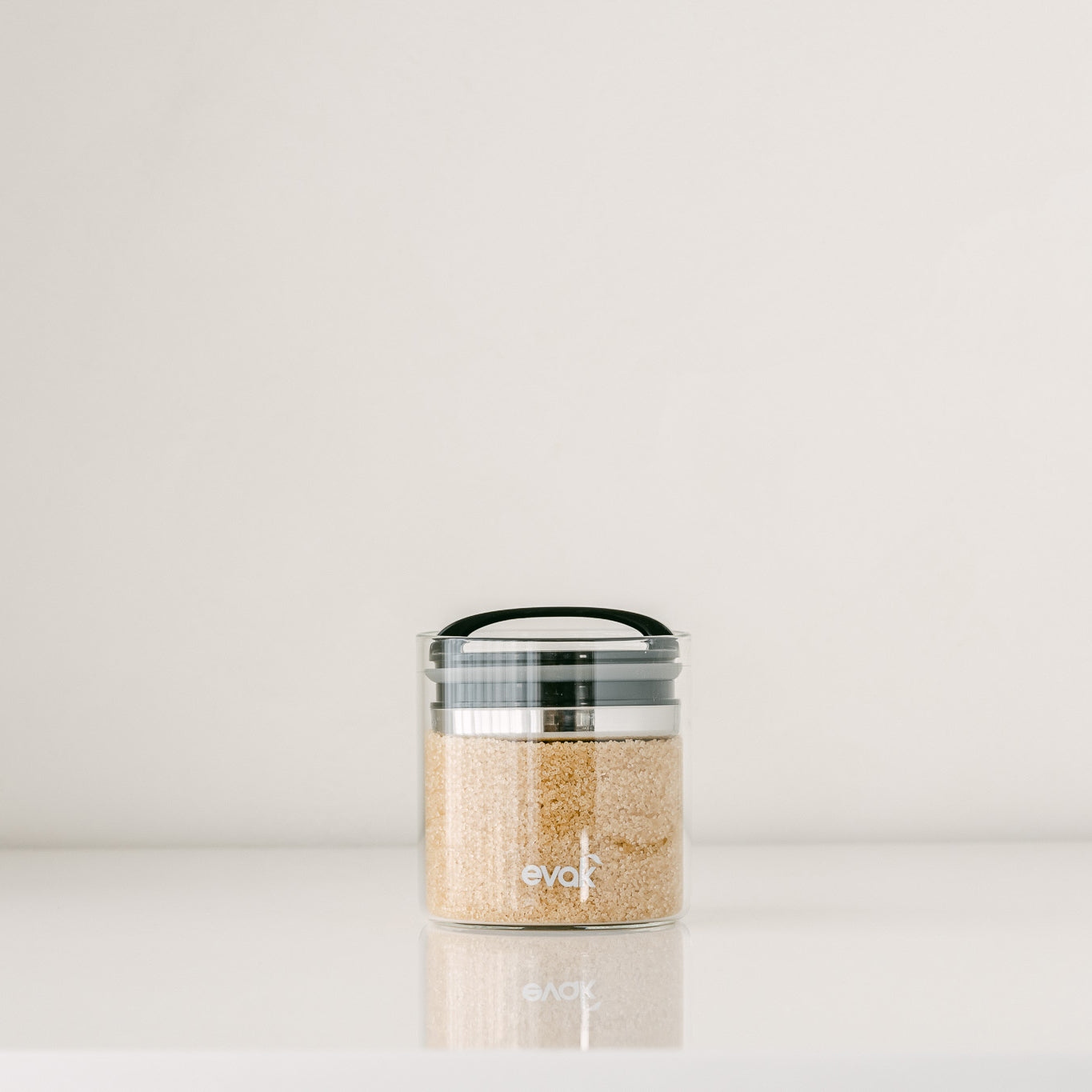 EVAK 密封儲物罐 Compact 系列/玻璃/亮面把手