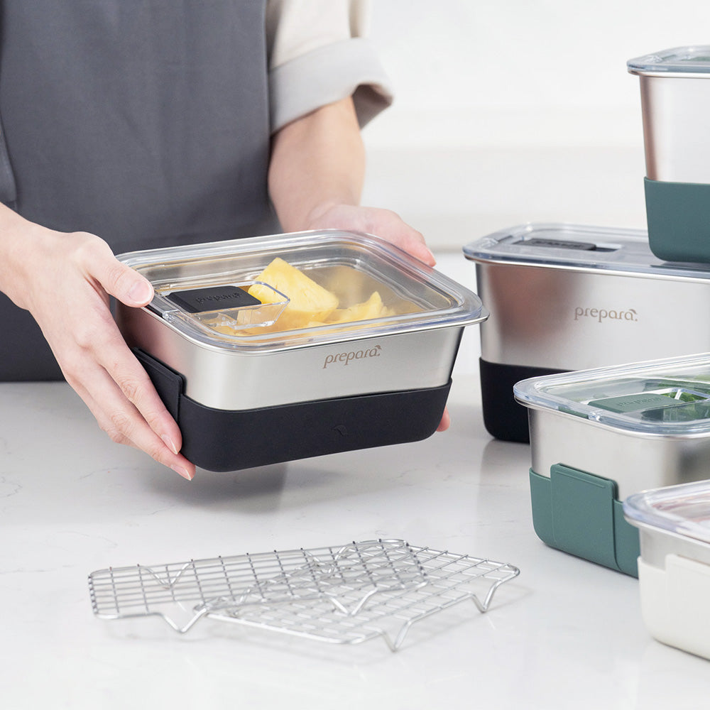 LIFT 系列可微波不鏽鋼保鮮盒 [3號]