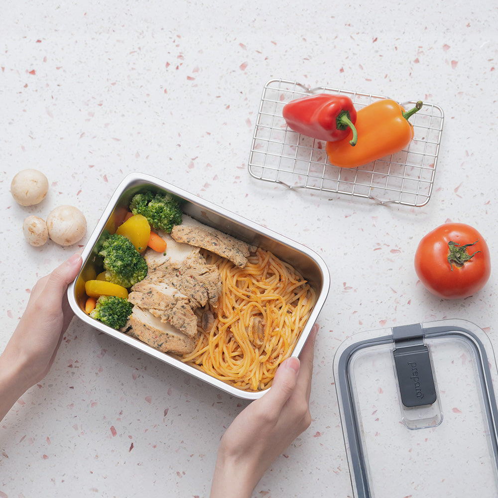 LIFT 系列可微波不鏽鋼保鮮盒 [3號]