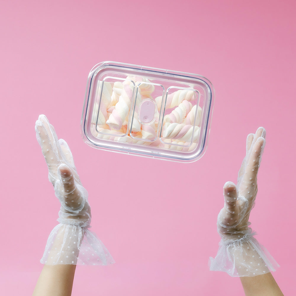 Latchlok Click 系列 Tritan 保鮮盒/莓果粉