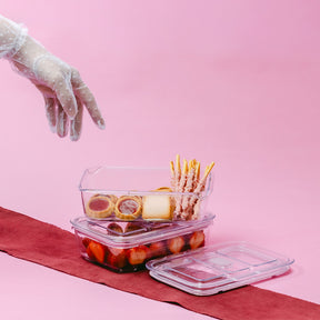 Latchlok Click 系列 Tritan 保鮮盒/莓果粉