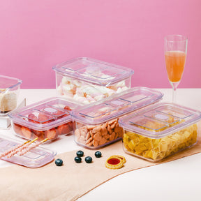 Latchlok Click 系列 Tritan 保鮮盒/莓果粉