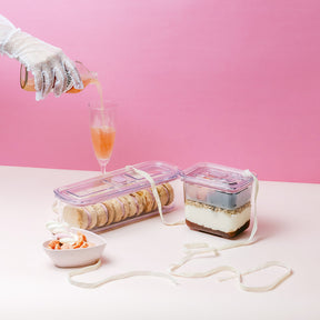 Latchlok Click 系列 Tritan 保鮮盒/莓果粉