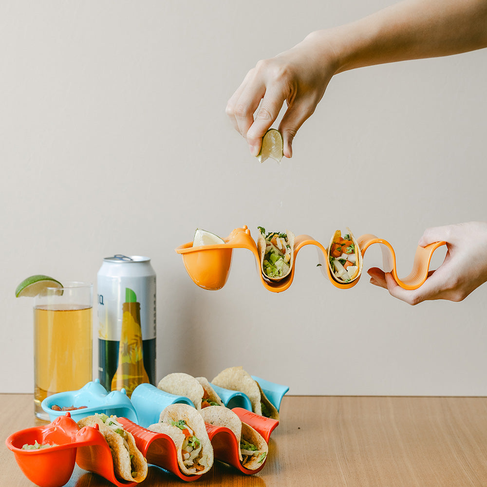 毛毛蟲塔可餅架(4色入)