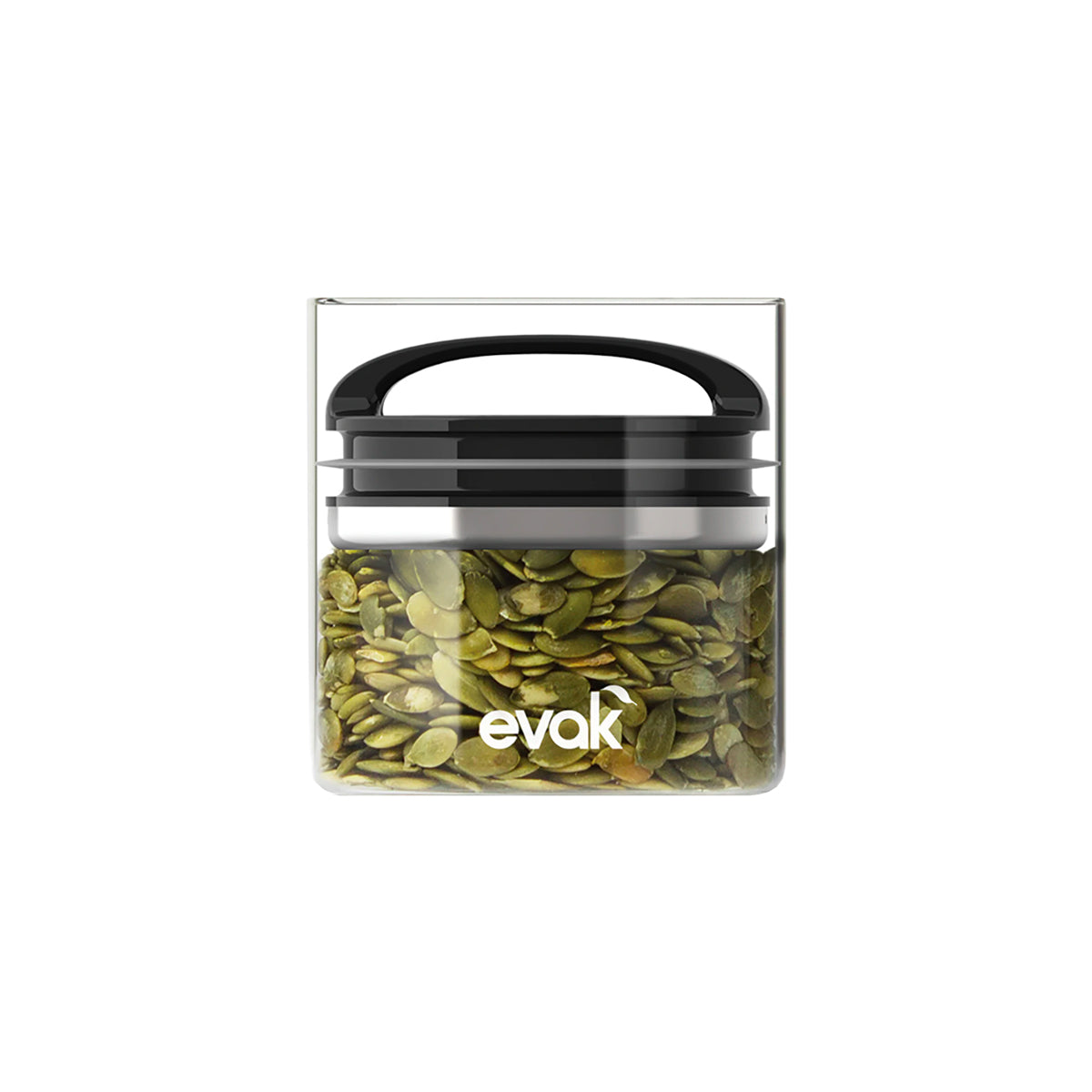 EVAK 密封儲物罐 Compact 系列/玻璃/亮面把手